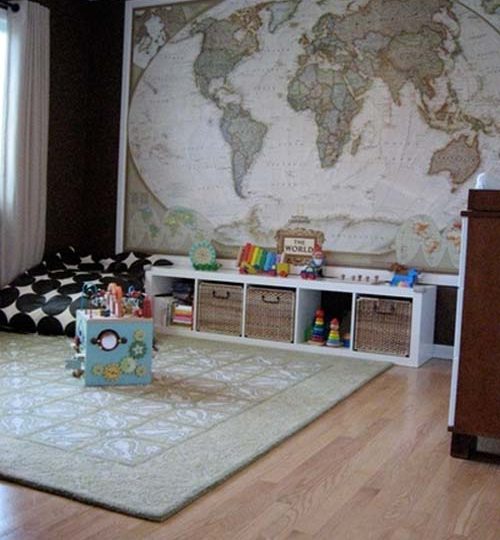 Decorar con mapas